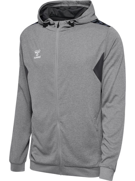 hummel Men's Authentic Polyester Zip Hoodie-1