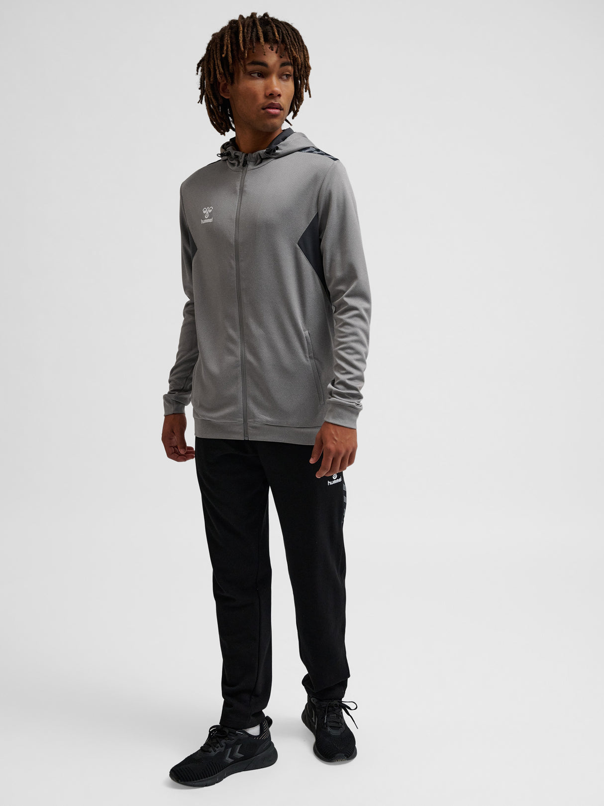 hummel Men's Authentic Polyester Zip Hoodie-7
