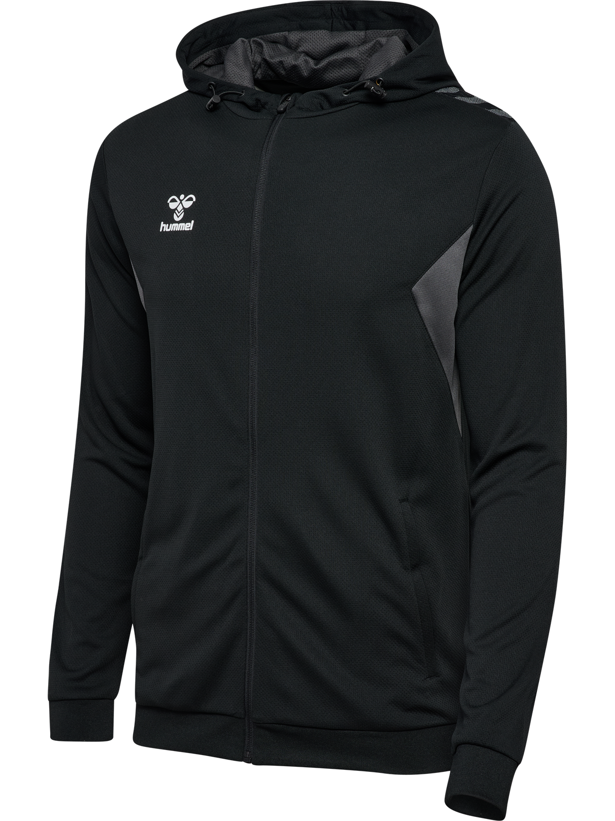 hummel Men's Authentic Polyester Zip Hoodie-1