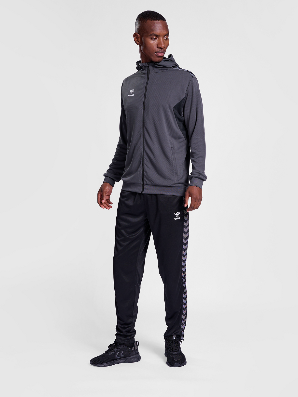 hummel Men's Authentic Polyester Zip Hoodie-5