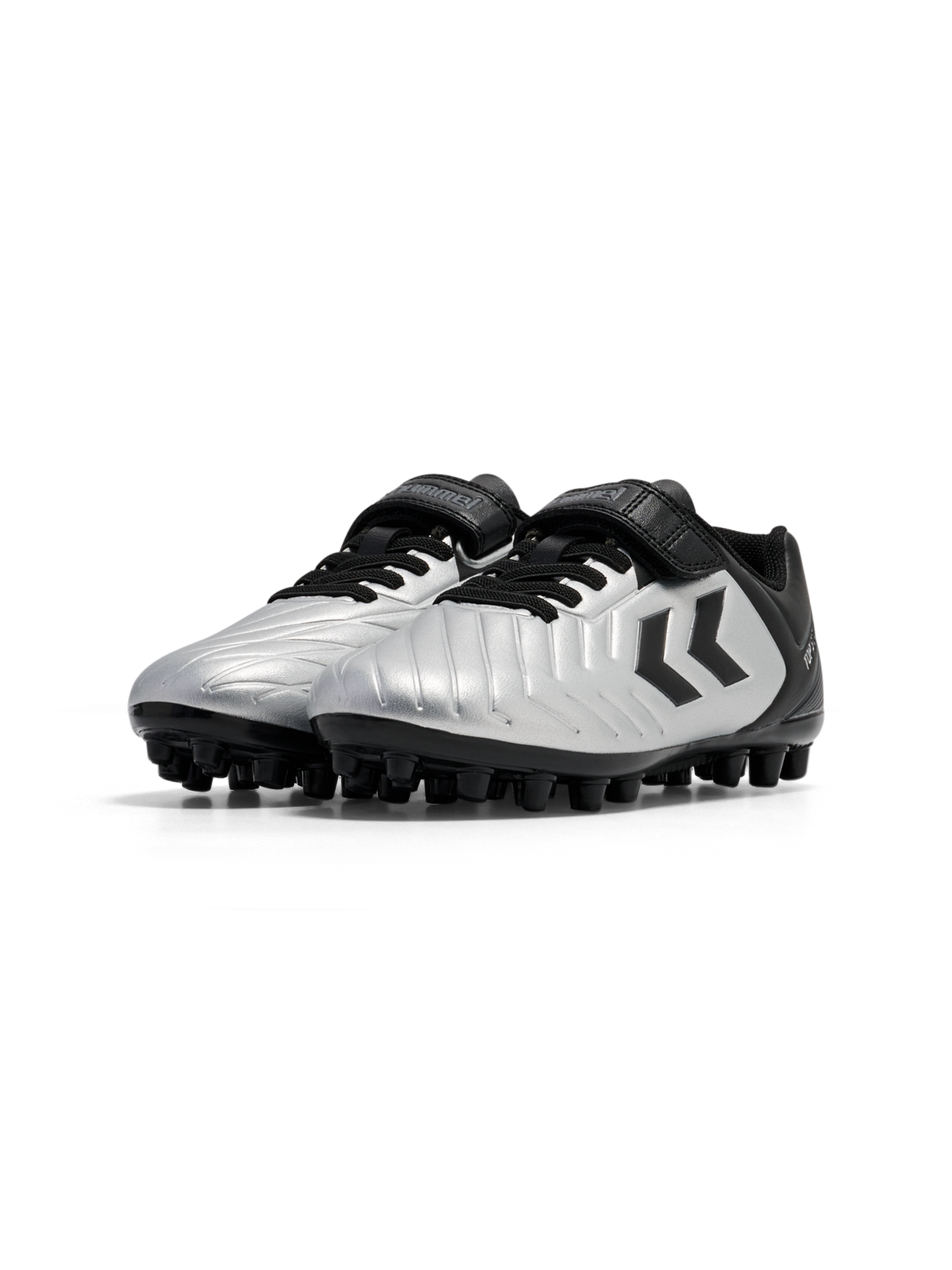 hummel Youth Top Star Mid Ground Velcro 2.0 Cleats-2