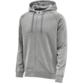 hummel Men's Red Classic Zip Hoodie-1