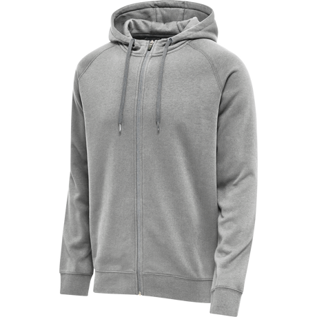 hummel Men's Red Classic Zip Hoodie-1