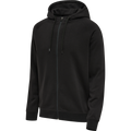 hummel Men's Red Classic Zip Hoodie-1