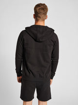 hummel Men's Red Classic Zip Hoodie-6