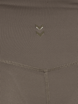 hummel Women's Prima Rib Straight Leg High Waist Tights-3