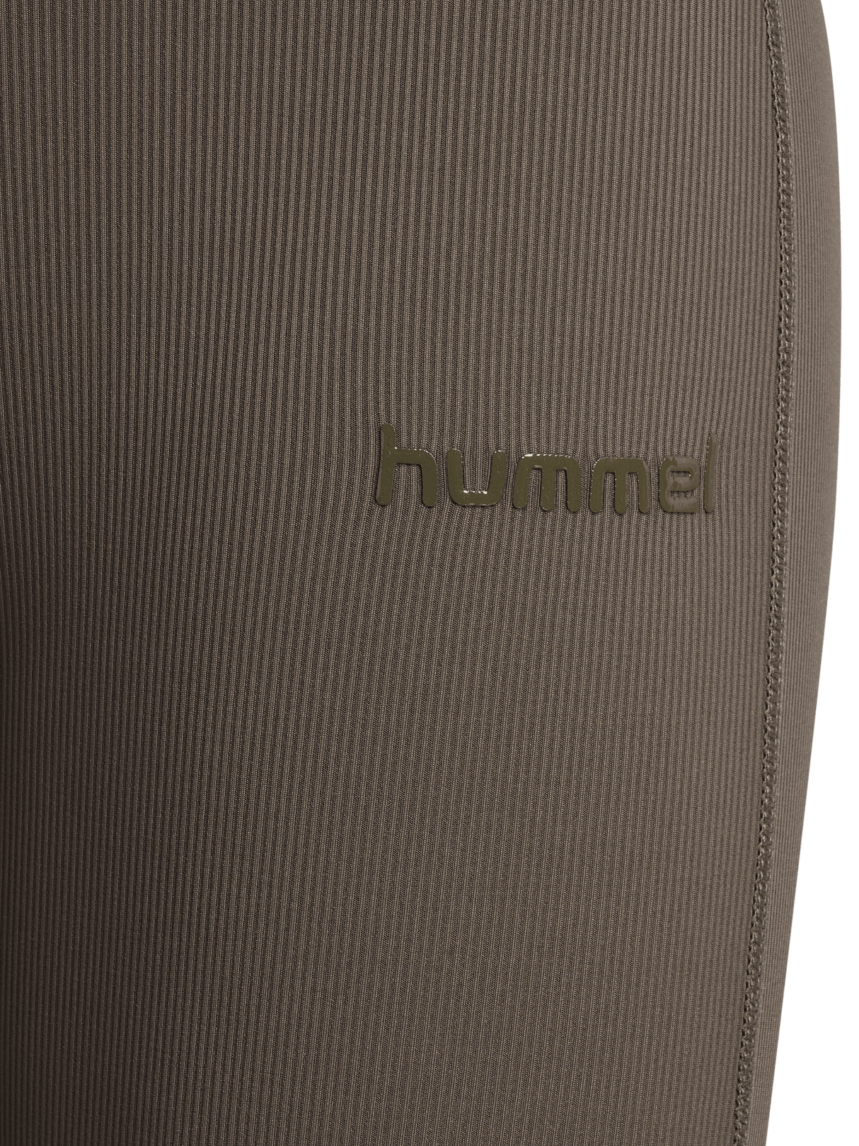 hummel Women's Prima Rib Straight Leg High Waist Tights-4