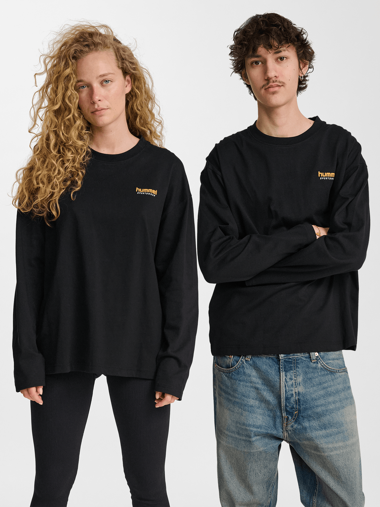 hummel Unisex Loose Long Sleeve T-Shirt Sw-5