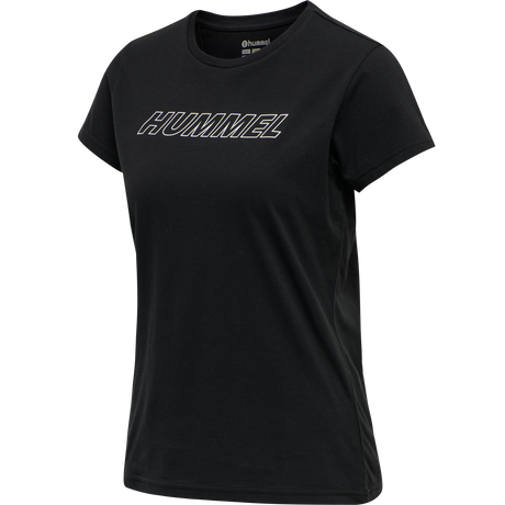 hummel Women's Training Essentials Cali Cotton T-Shirt-1