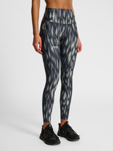 hummel Women's HIIT AOP Intensity High Waist Tights-6