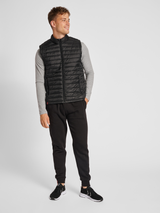 hummel Men's Red Quilted Waistcoat-4