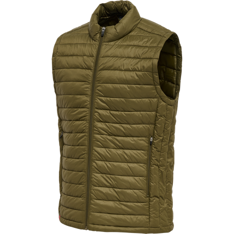 hummel Men's Red Quilted Waistcoat-1