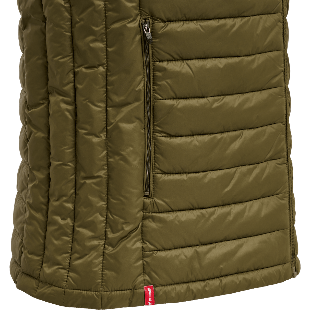 hummel Men's Red Quilted Waistcoat-3