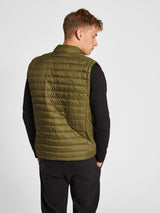hummel Men's Red Quilted Waistcoat-6
