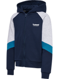 hummel Youth Loose Blocked Zip Hoodie-1