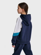 hummel Youth Loose Blocked Zip Hoodie-7