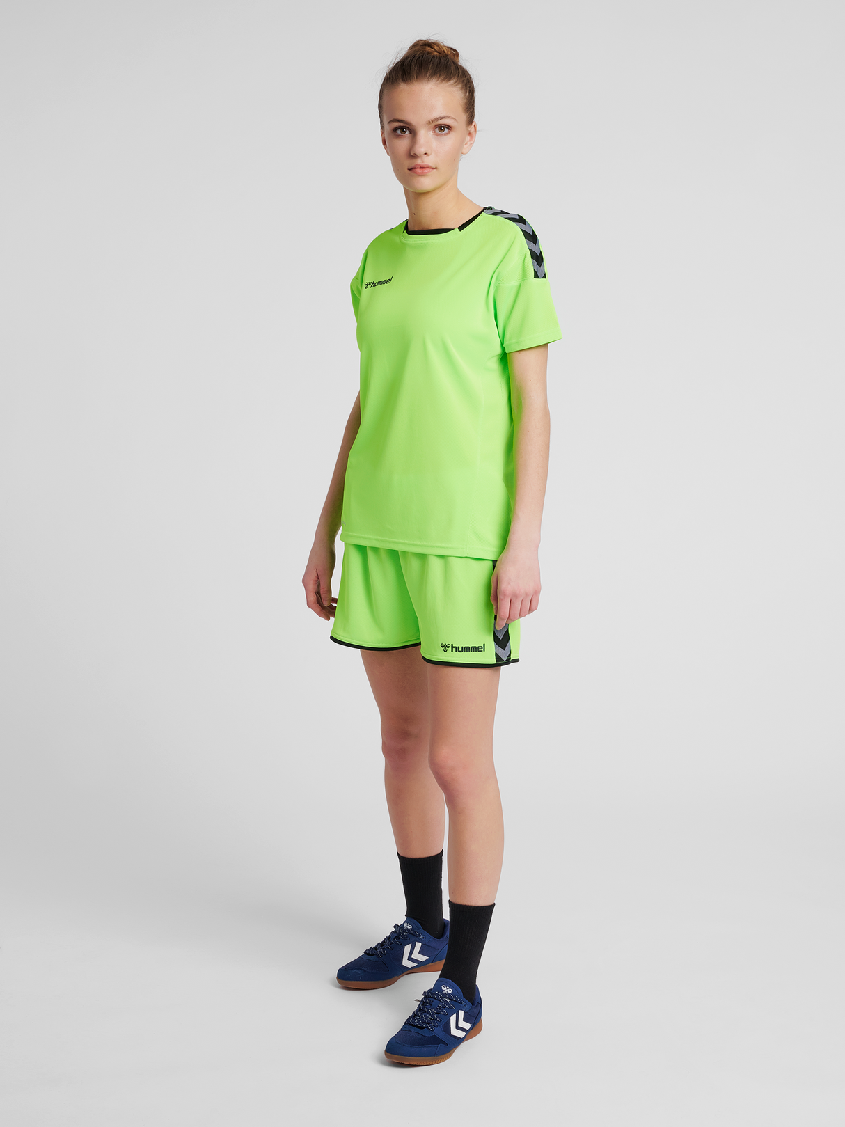 hummel Women's Authentic Poly Jersey Short Sleeve-5