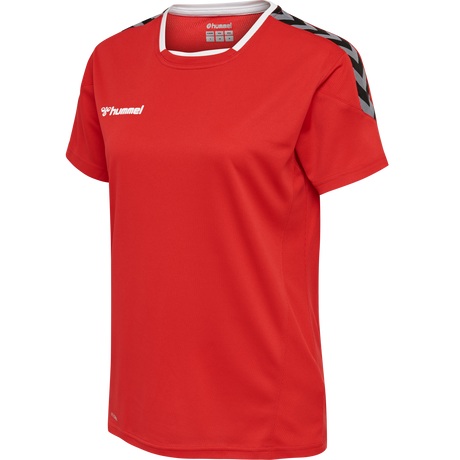 hummel Women's Authentic Poly Jersey Short Sleeve-1