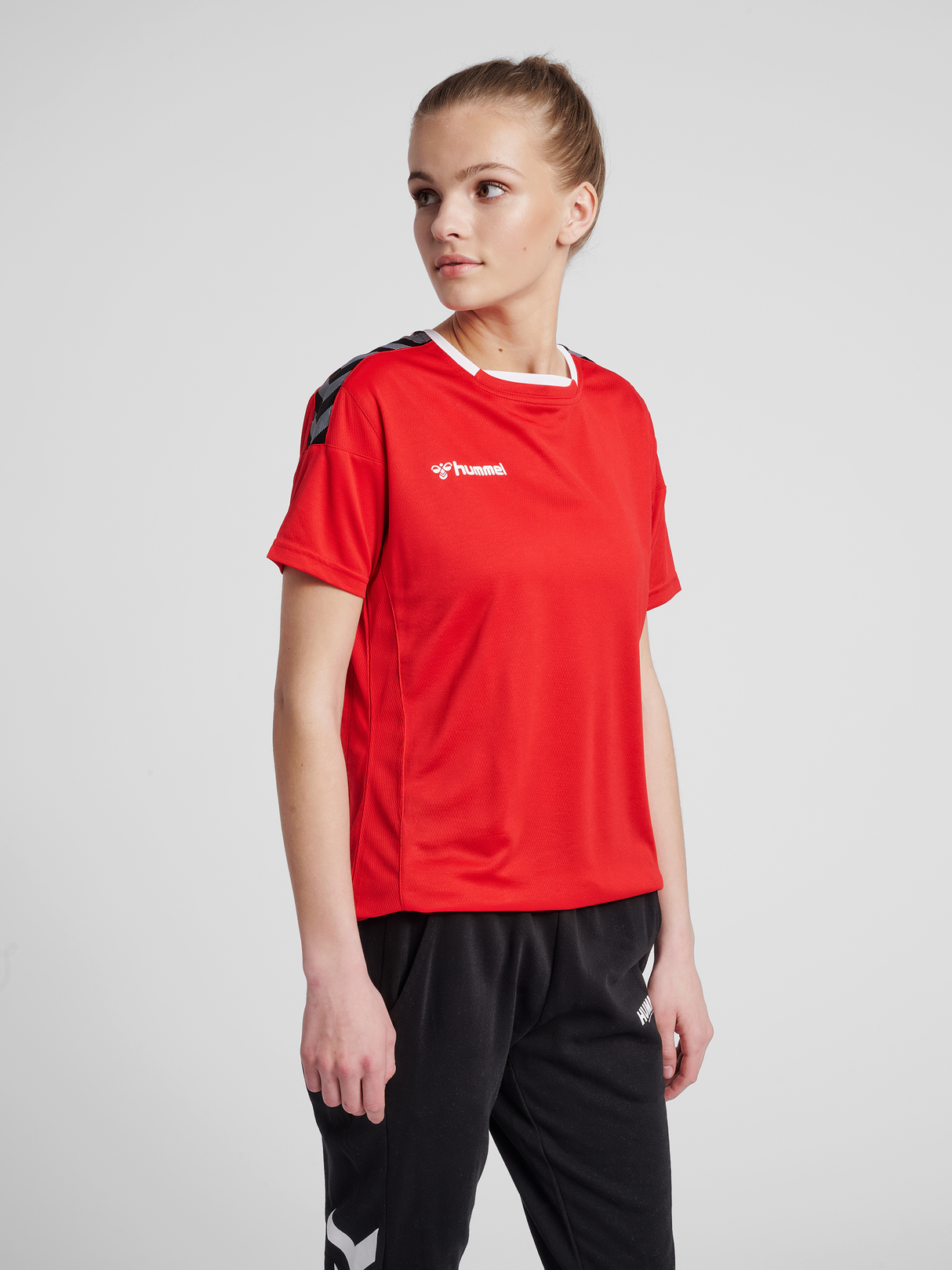 hummel Women's Authentic Poly Jersey Short Sleeve-4