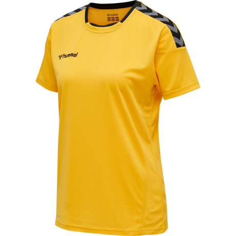 hummel Women's Authentic Poly Jersey Short Sleeve-1