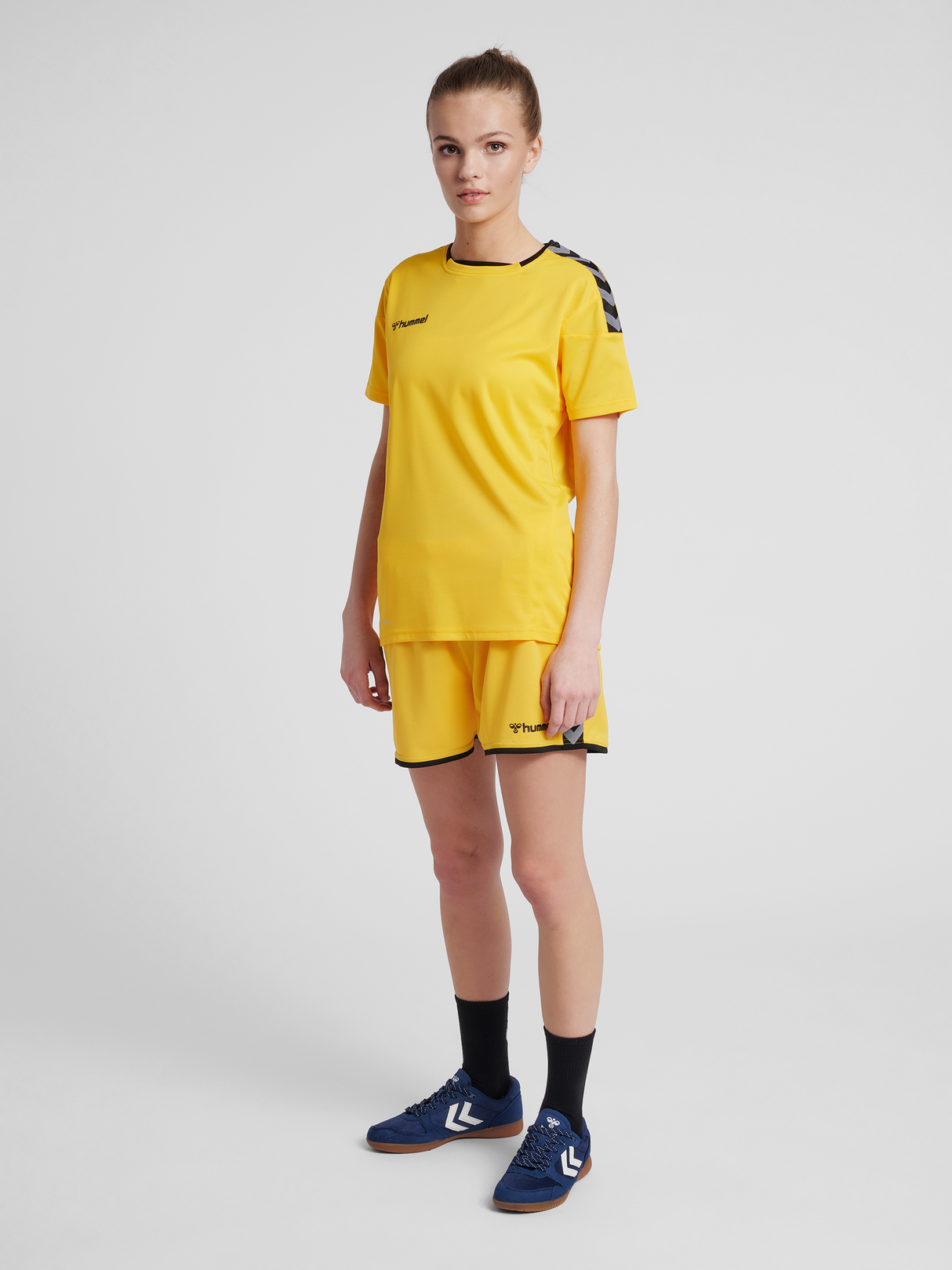 hummel Women's Authentic Poly Jersey Short Sleeve-3