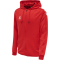 hummel Unisex Core XK Poly Zip Hood Sweatshirt-1