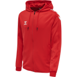 hummel Unisex Core XK Poly Zip Hood Sweatshirt-1