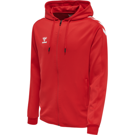 hummel Unisex Core XK Poly Zip Hood Sweatshirt-1