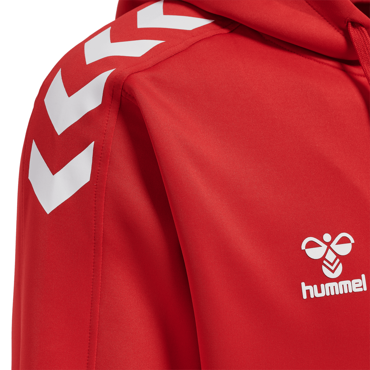 hummel Unisex Core XK Poly Zip Hood Sweatshirt-3