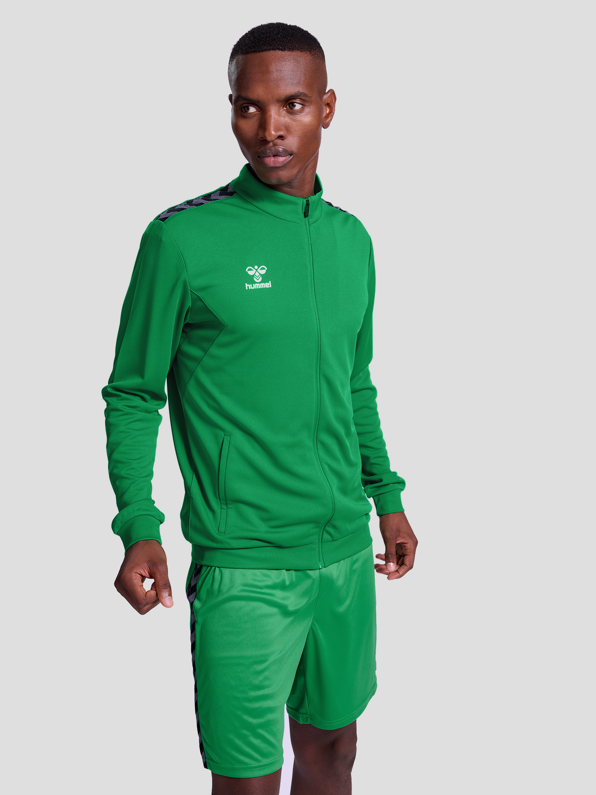hummel Men's Authentic Polyester Zip Jacket-6