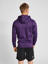 hummel Unisex Core XK Poly Zip Hood Sweatshirt-6