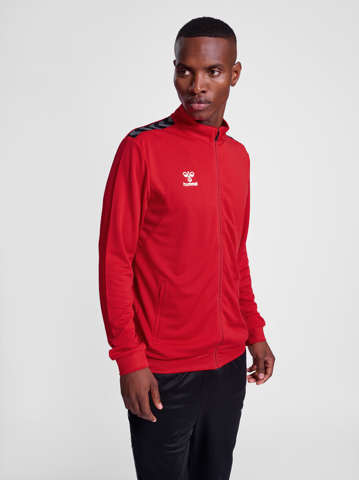 hummel Men's Authentic Polyester Zip Jacket-6