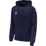 hummel Unisex Core XK Poly Zip Hood Sweatshirt-1