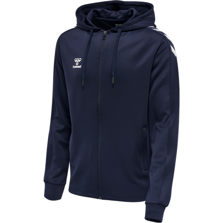 hummel Unisex Core XK Poly Zip Hood Sweatshirt-1