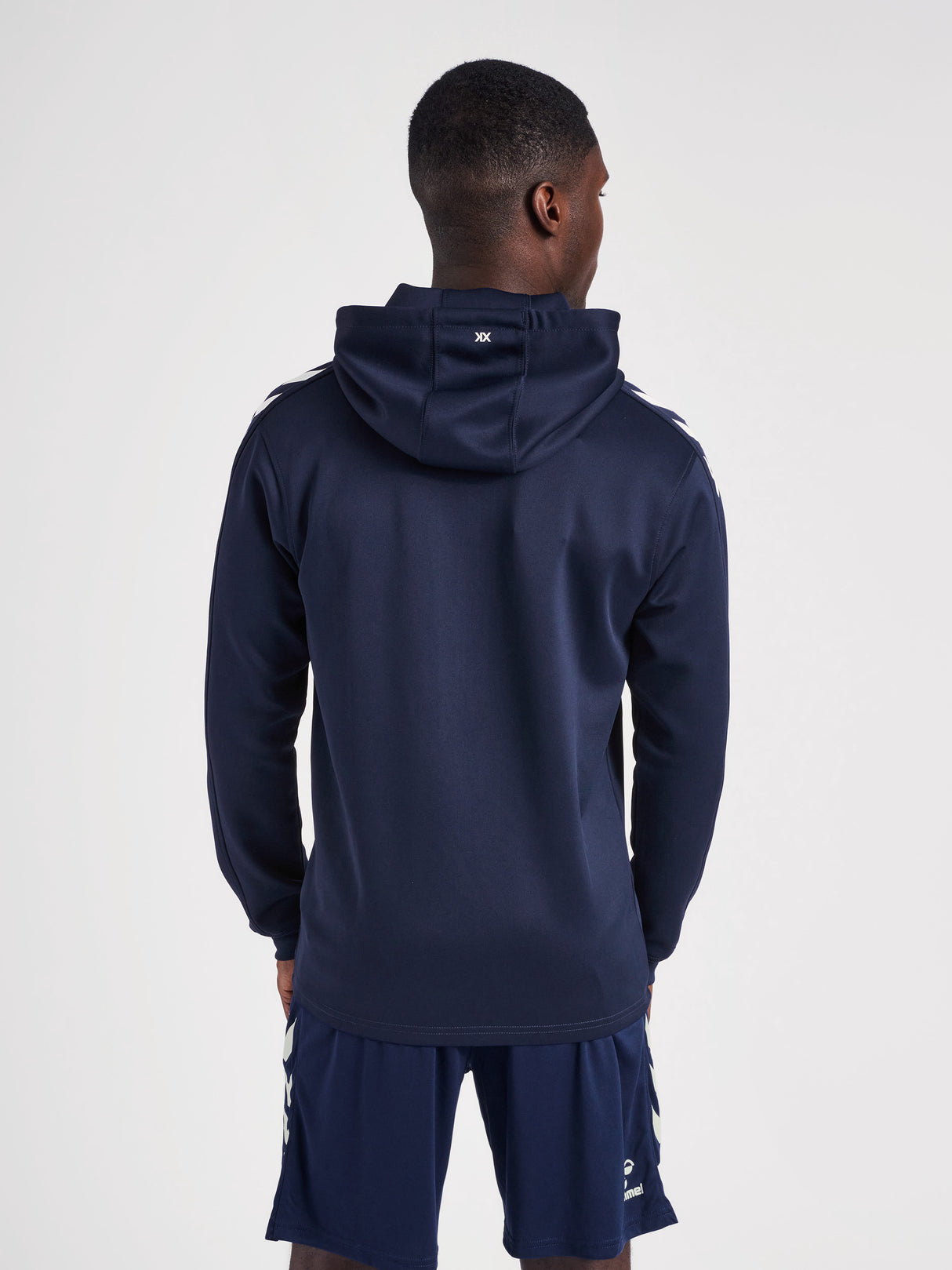 hummel Unisex Core XK Poly Zip Hood Sweatshirt-6