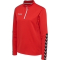 hummel Women's Authentic Half Zip Sweatshirt-1