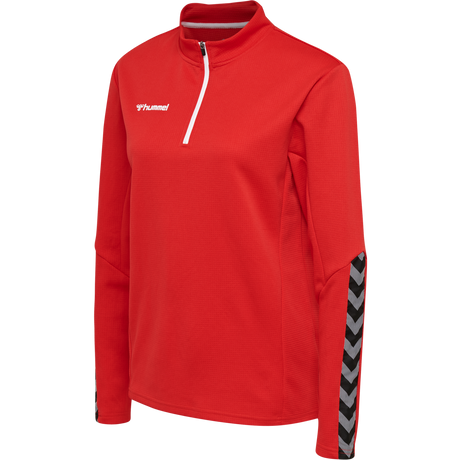 hummel Women's Authentic Half Zip Sweatshirt-1