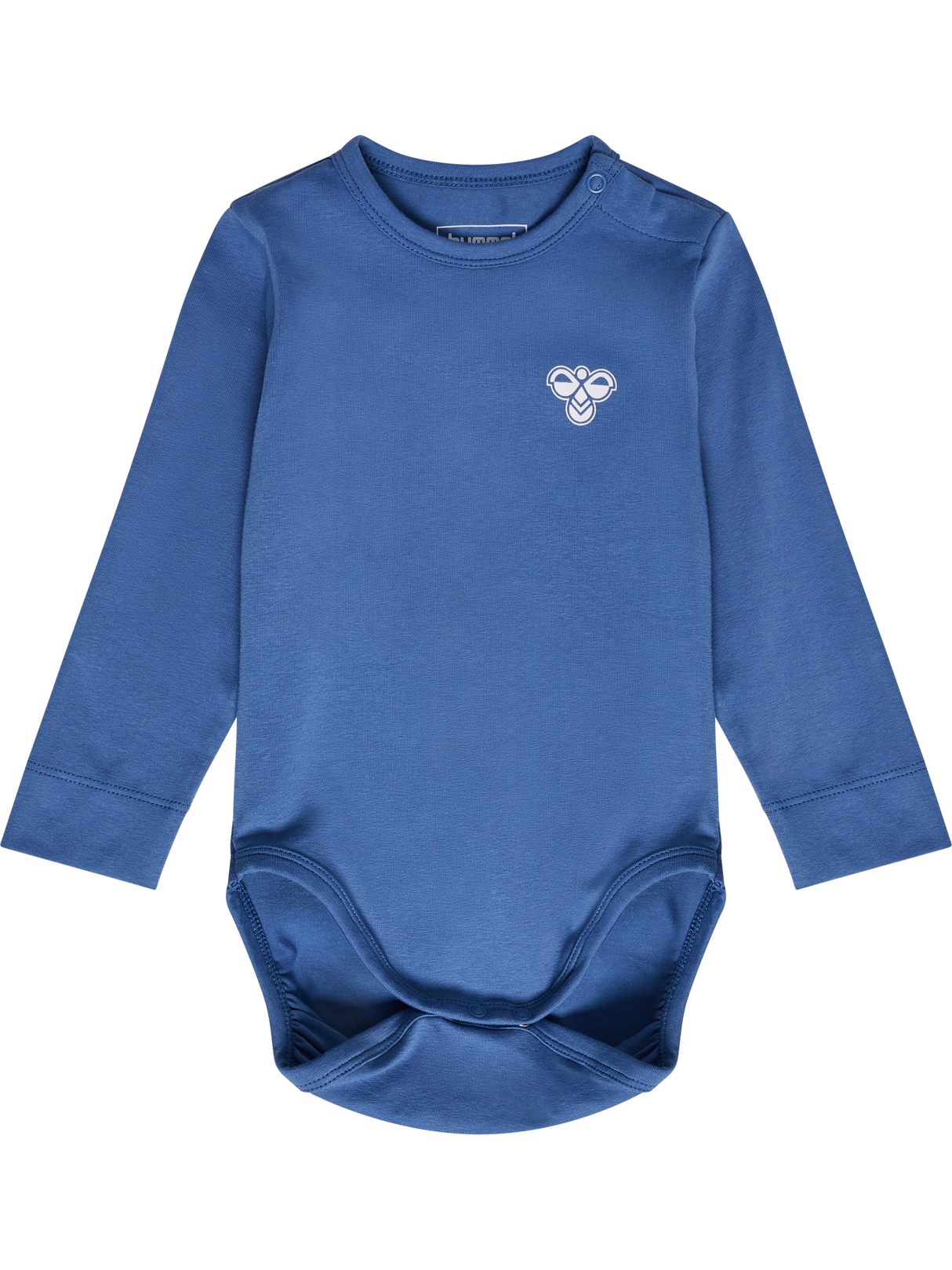 hummel Youth Mini Bee Solid Bodysuit Long Sleeve-1