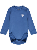 hummel Youth Mini Bee Solid Bodysuit Long Sleeve-1