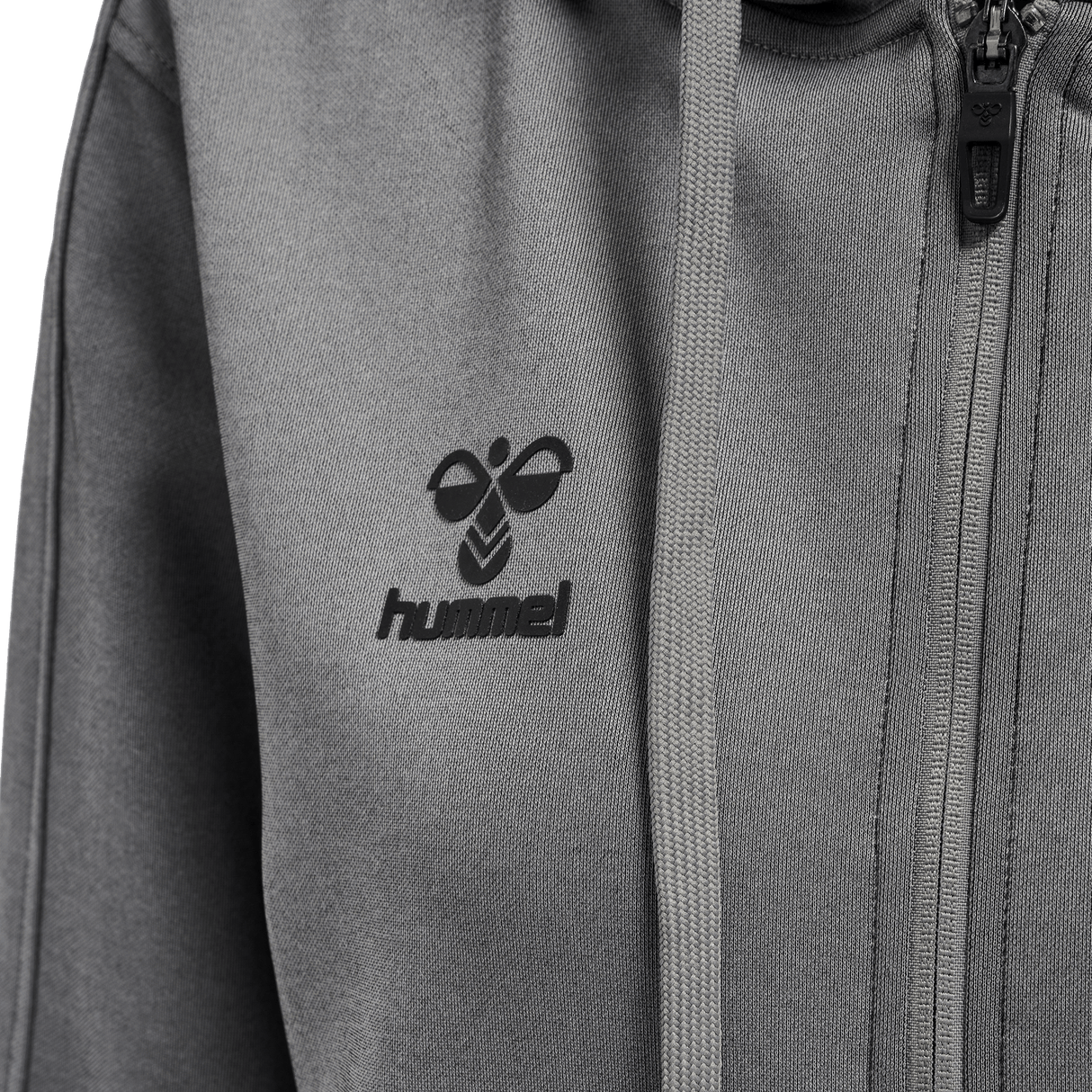 hummel Women's Core XK Poly Zip Hood Sweatshirt-3