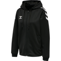 hummel Women's Core XK Poly Zip Hood Sweatshirt-1