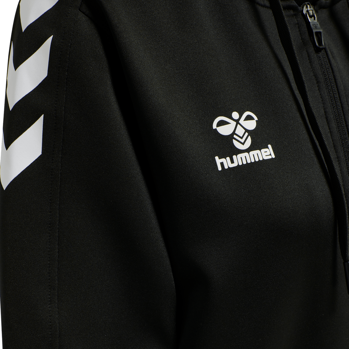 hummel Women's Core XK Poly Zip Hood Sweatshirt-3