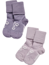 hummel Youth Mini Wool 2-Pack Socks-1