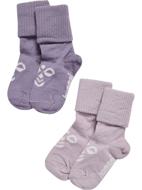 hummel Youth Mini Wool 2-Pack Socks-1