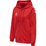 hummel Women's Core XK Poly Zip Hood Sweatshirt-1