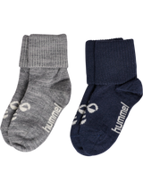 hummel Youth Mini Wool 2-Pack Socks-1