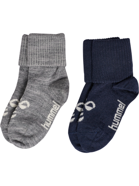 hummel Youth Mini Wool 2-Pack Socks-1