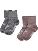 hummel Youth Mini Wool 2-Pack Socks-1