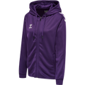 hummel Women's Core XK Poly Zip Hood Sweatshirt-1