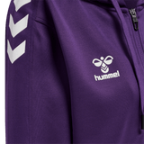 hummel Women's Core XK Poly Zip Hood Sweatshirt-3